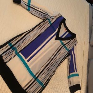 Nell 100% silk shift dress